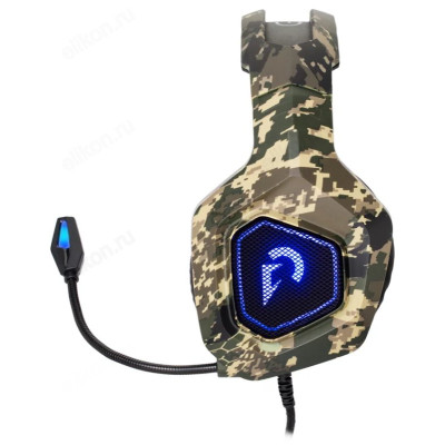 Проводные наушники Perfeo Retiarius PF_B4180, камуфляж-4