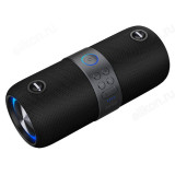 Акустика Bluetooth 14W Perfeo "PIPE" FM,MP3,USB,AUX,TWS 3600mAh, черная с подсветкой