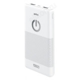 Power Bank 10000 mAh Perfeo SPLASH PF_B4297 White