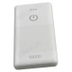 Power Bank 10000 Perfeo SPLASH, 10 000 мАч, белый