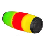 Акустика Bluetooth 10W Perfeo "FLARE-UP" FM, MP3, microSD, USB, AUX, 10W, 2400 mAh черная с подсветкой