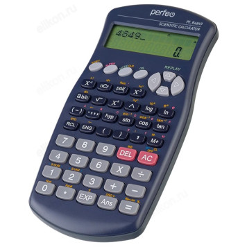 Калькулятор Perfeo PF_B4849, научный, 2-строчный, 12-разр., серый
