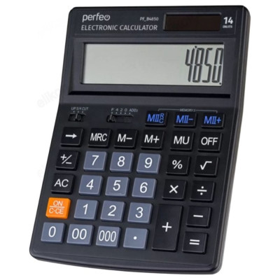Калькулятор Perfeo PF_B4850 PF_B4850 черный
