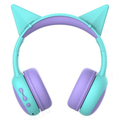 Беспроводные наушники Perfeo KIDS, голубой-2