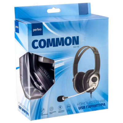 Проводные наушники Perfeo Common PF_B4865, черный-6