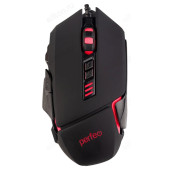 Мышь Perfeo оптическая "ACTIVE", 7 кн, USB, черн, GAME DESIGN, 4 цв. подсветка, 1000-1600-320 Мышь Perfeo оптическая "ACTIVE", 7 кн, USB, черн, GAME DESIGN, 4 цв. подсветка, 1000-1600-320