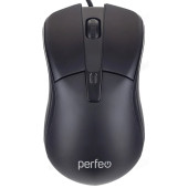 Мышь Perfeo оптическая "ONE", 3 кн, DPI 1000, USB, черн. Мышь Perfeo оптическая "ONE", 3 кн, DPI 1000, USB, черн.