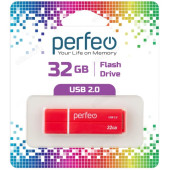Память USB 32GB Perfeo C01G2 Red Память USB 32GB Perfeo C01G2 Red