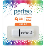 Память USB 4GB Perfeo C02 white