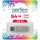 Память USB 64GB Perfeo C03 Gray