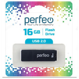 Память USB 16GB Perfeo C04 Black PF-C04B016
