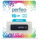 Память USB 16GB Perfeo C04 Black PF-C04B016