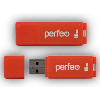 Память USB 16GB Perfeo C04 Red PF-C04R016-1