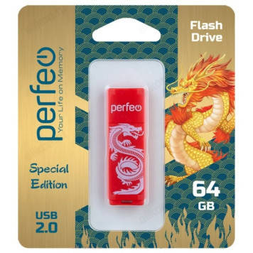 Память USB 64GB C04 Red Koi Fish PF-C04RKF064