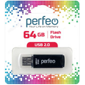Память USB 64GB Perfeo C06 Black Память USB 64GB Perfeo C06 Black