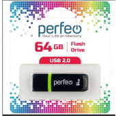 Память USB 64GB Perfeo C11 Black PF-C11B064