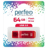 Память USB 64GB Perfeo C13 Red PF-C13R064