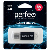 Память USB 64GB Perfeo C14 Black metal series Память USB 64GB Perfeo C14 Black metal series