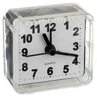 Часы-будильник Perfeo Quartz PF-TC-001 PF_C3086 белые