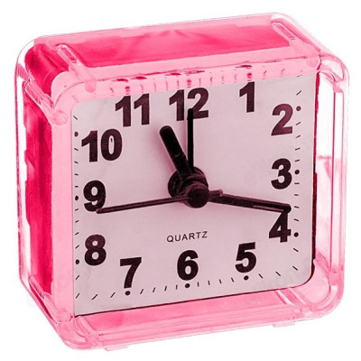 Будильник Perfeo Quartz PF-TC-001, розовый