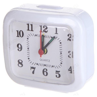 Часы-будильник Perfeo Quartz PF-TC-004 белые
