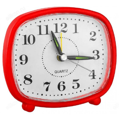Будильник Perfeo Quartz PF-TC-005, красный