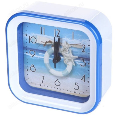 Будильник Perfeo Quartz PF-TC-006, белый