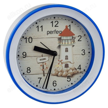 Будильник Perfeo Quartz PF-TC-009, белый