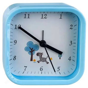 Часы-будильник Perfeo Quartz PF-TC-012, синие