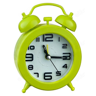 Часы-будильник Perfeo Quartz PF-TC-015, зеленый