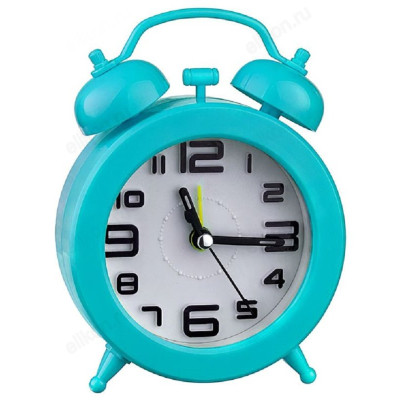 Будильник Perfeo Quartz PF-TC-015, бирюзовый