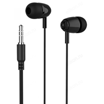 Наушники проводные Perfeo Alto, черный-1