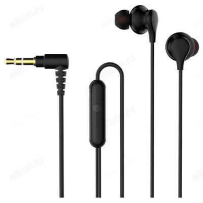 Проводные наушники Perfeo Knob, черный