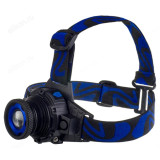 Фонарь налобный Perfeo "Janus" 3W LED, 90LM, аккум 1200mAh, 4 режима, cветодиодный