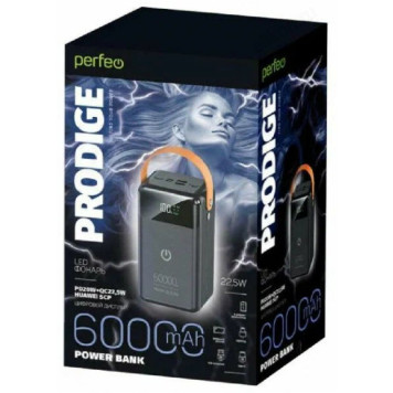 Power Bank 60000 Perfeo PRODIGE,  60000 mAh, черный-1