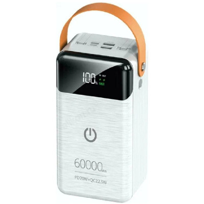 Power Bank 60000 Perfeo PRODIGE,  60000 mAh, белый