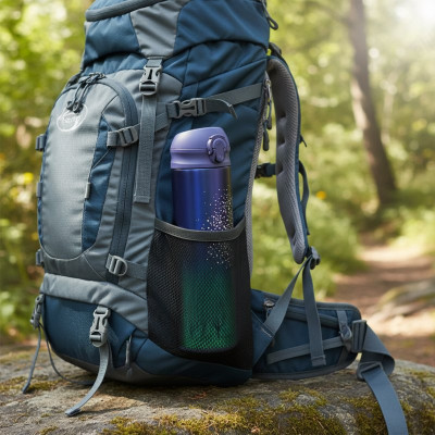 Термос металл PERFEO 0,5 л., звездное небо (PF_C3714) с крышкой-поилкой, ситечком-5