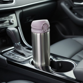 Термос металл PERFEO 0,5 л., золото (PF_C3715) с крышкой-поилкой, ситечком-6