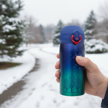 Термос PERFEO (PF_C3716) 0,35 л., звездное небо, с крышкой-поилкой, ситечком-7