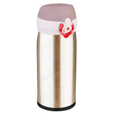 Термос  PERFEO (PF_C3717) 0,35 л., золото, с крышкой-поилкой, ситечком, металл-1