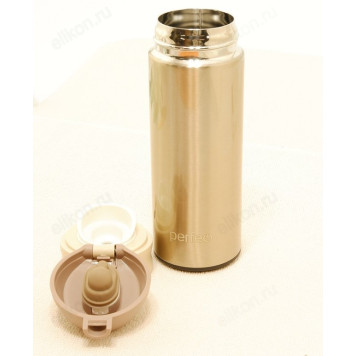 Термос  PERFEO (PF_C3717) 0,35 л., золото, с крышкой-поилкой, ситечком, металл-3