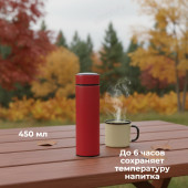 Термос металл PERFEO 0,45 л., красный (PF_C3720) с ситечком Термос металл PERFEO 0,45 л., красный (PF_C3720) с ситечком