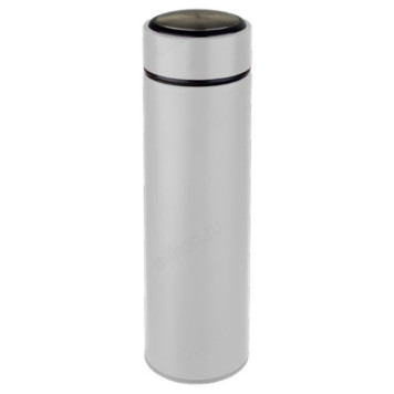 Термос металл PERFEO 0,45 л., белый (PF_C3721) с ситечком-2