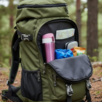 Термос металл PERFEO 0,45 л., розовое золото (PF_C3723) с крышкой-поилкой, ситечком-4