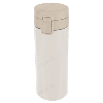 Термокружка PERFEO 0,35 л (PF_C3728) кремовый, с крышкой-поилкой, ситечком-1