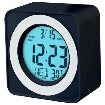Часы-будильник Perfeo Bob (PF-F3616) PF_C3742 чёрный-1
