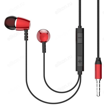 Гарнитура Perfeo TIE внутриканальные PF_C3930 красн/черн.-2