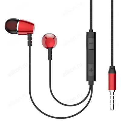 Гарнитура Perfeo TIE внутриканальные PF_C3930 красн/черн.-2