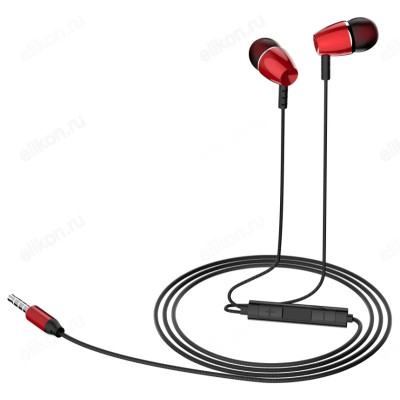 Гарнитура Perfeo TIE внутриканальные PF_C3930 красн/черн.-3