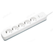 Фильтр сетевой Perfeo "POWER STREAM", 2500W, 1,5м, 5 розетки, белый Фильтр сетевой Perfeo "POWER STREAM", 2500W, 1,5м, 5 розетки, белый